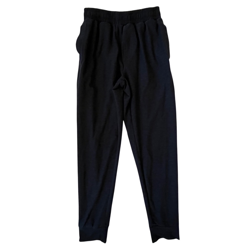 Beyond Yoga Black Elastic Waist Tapered Joggers Pants Small S P/P